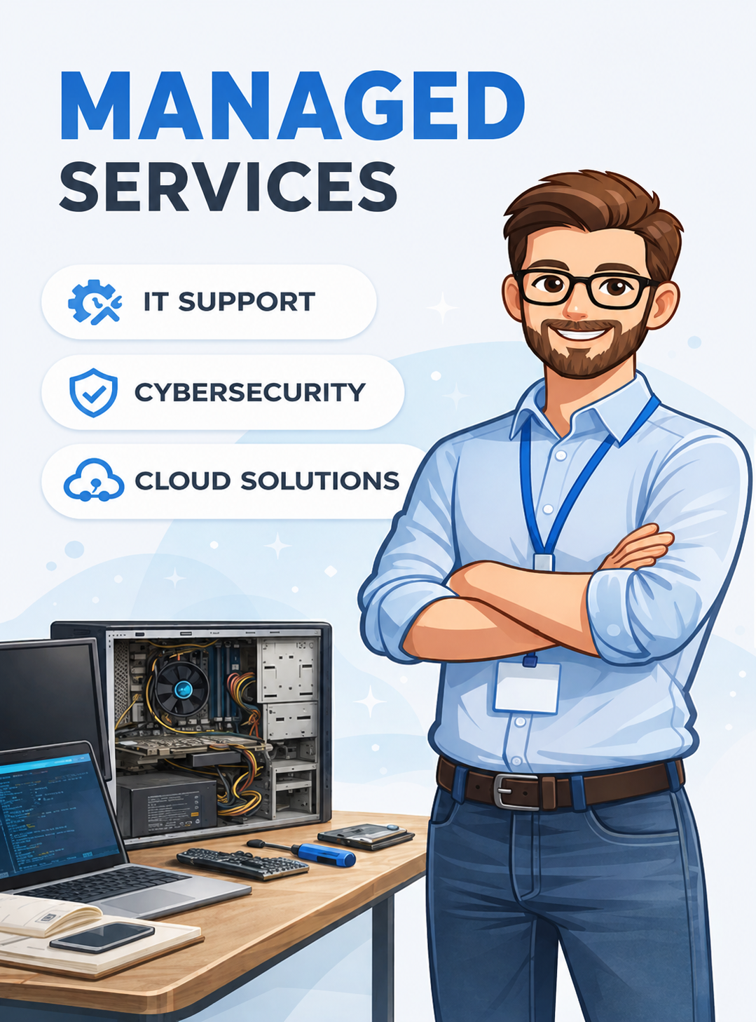 managed services graphic managed services graphic